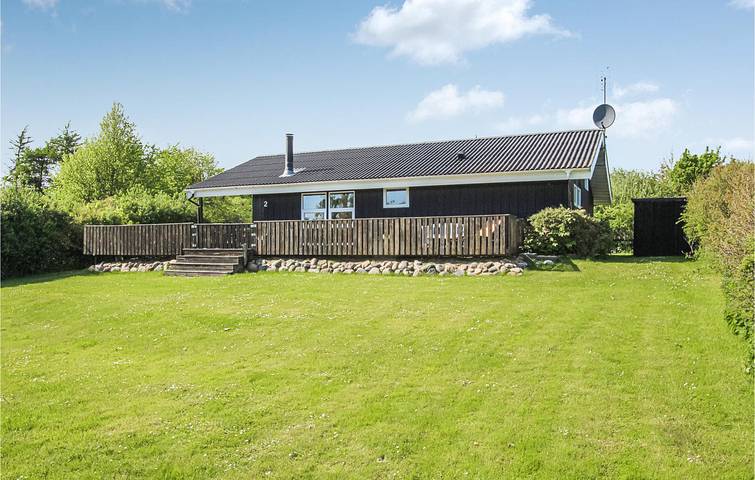 Ferienhaus für 4 Personen, mit Terrasse und Garten sowie Sauna, mit Haustier