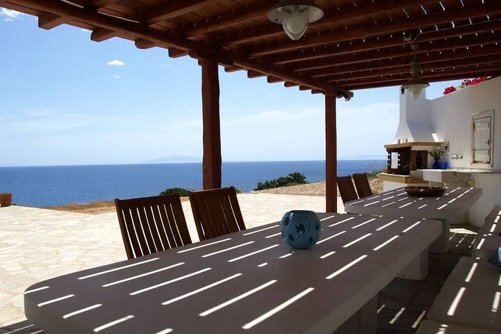 Summer sea view villa Antiparos in Soros (Grecia), Unidad Regional de Paros