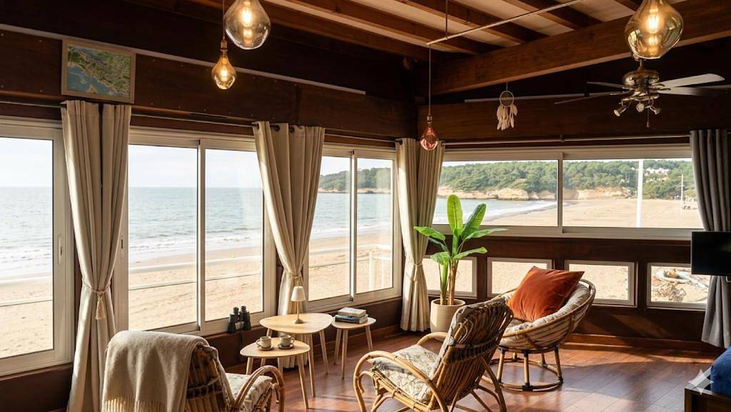 Appartement entier, Beach apartment - Ocean sunset full view in Meschers-sur-Gironde, Région de Rochefort