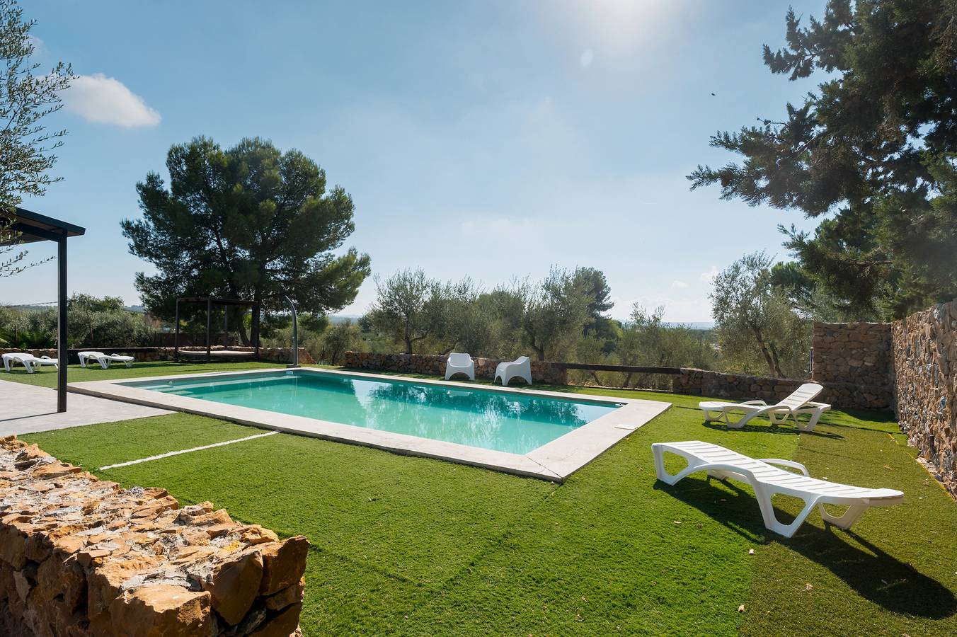 Casa de campo 'Valle Verde' com piscina privada, Wi-Fi e ar condicionado in Arahal, Sevilha Província