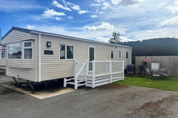 Static caravan for 8 people in Towyn