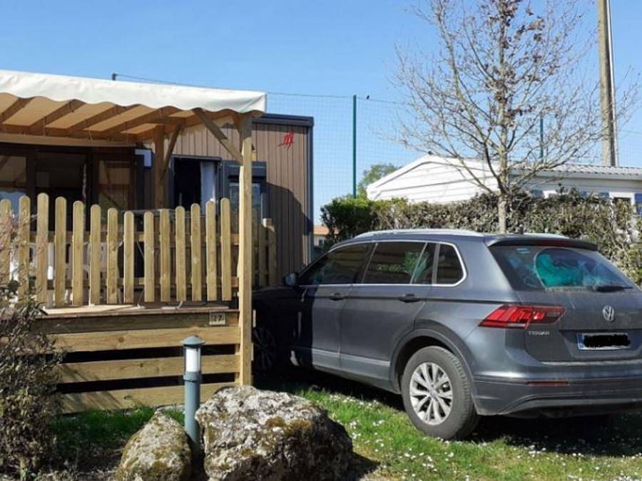 Camping Paradis - De la Motte  - Mobilheim 2 personen - M.Home Privilege 1Ch 22M2 in Vendrennes, La Roche-sur-Yon und Umgebung