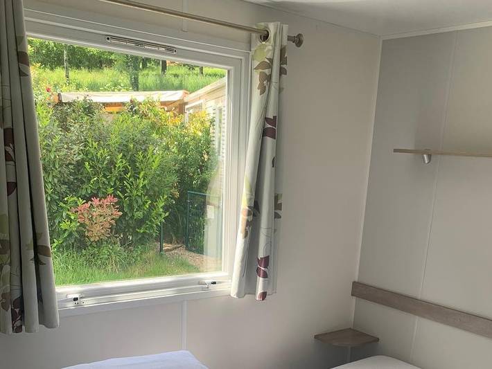 Camping Le Repaire - Mobilheim 6 personen - Mbh 023 - 3 Schlafzimmer in Thiviers, Périgord Vert