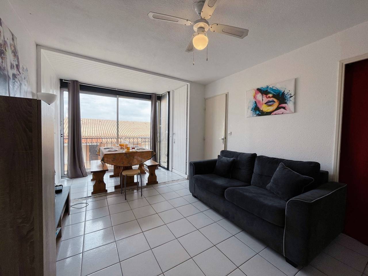 Appartement entier, Coquet T2 Cabine à 50m de la Plage avec Parking Privé - 4 Pers - Tout Équipé - Proche Commerces in Saint Pierre la Mer, Fleury