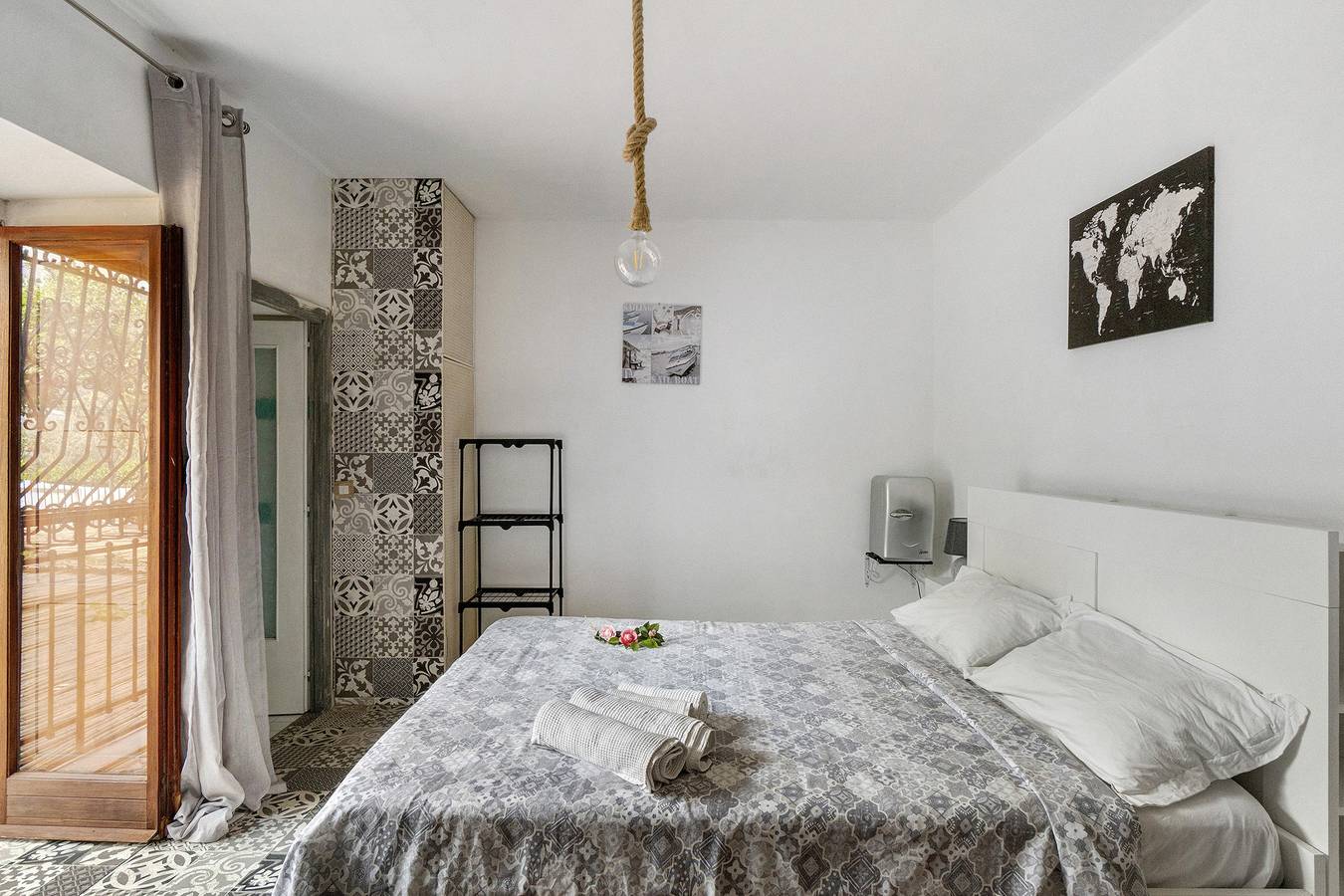 Chambre d'hôtes "Camera Claudius In Villa Vista Mare" avec terrasse partagée et Wi-Fi in Vico Equense, Province de Naples