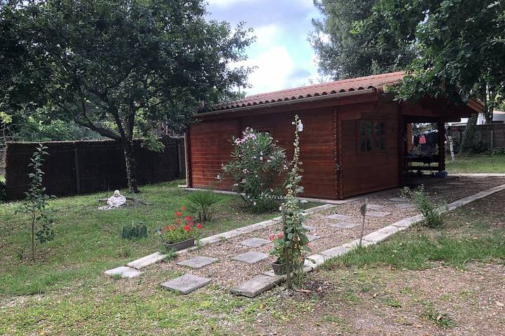 Chalet pour 4 personnes, avec jardin