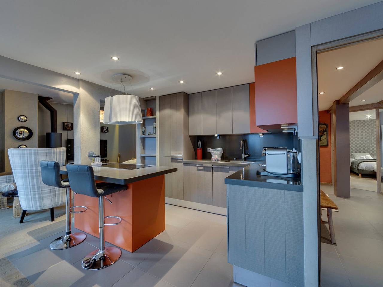 Appartement entier, Appartement spacieux pour 8 pers., vue sur lac, au cœur de Tignes in Tignes, Parc National de la Vanoise