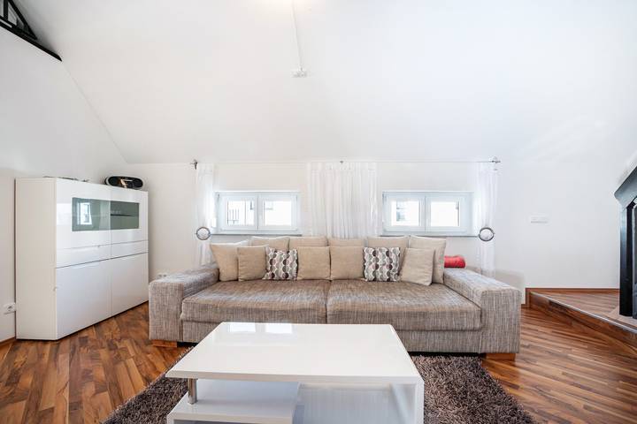 Appartement entier, Appartement 'Ferienwohnung Im Allgäu' avec vue sur la montagne et Wi-Fi in Durach, Souabe (Bavière)