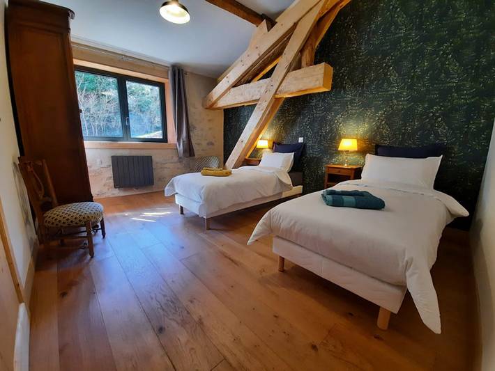 Chambre d’hôte pour 4 personnes, avec sauna ainsi que jacuzzi et jardin dans la Drôme - 3