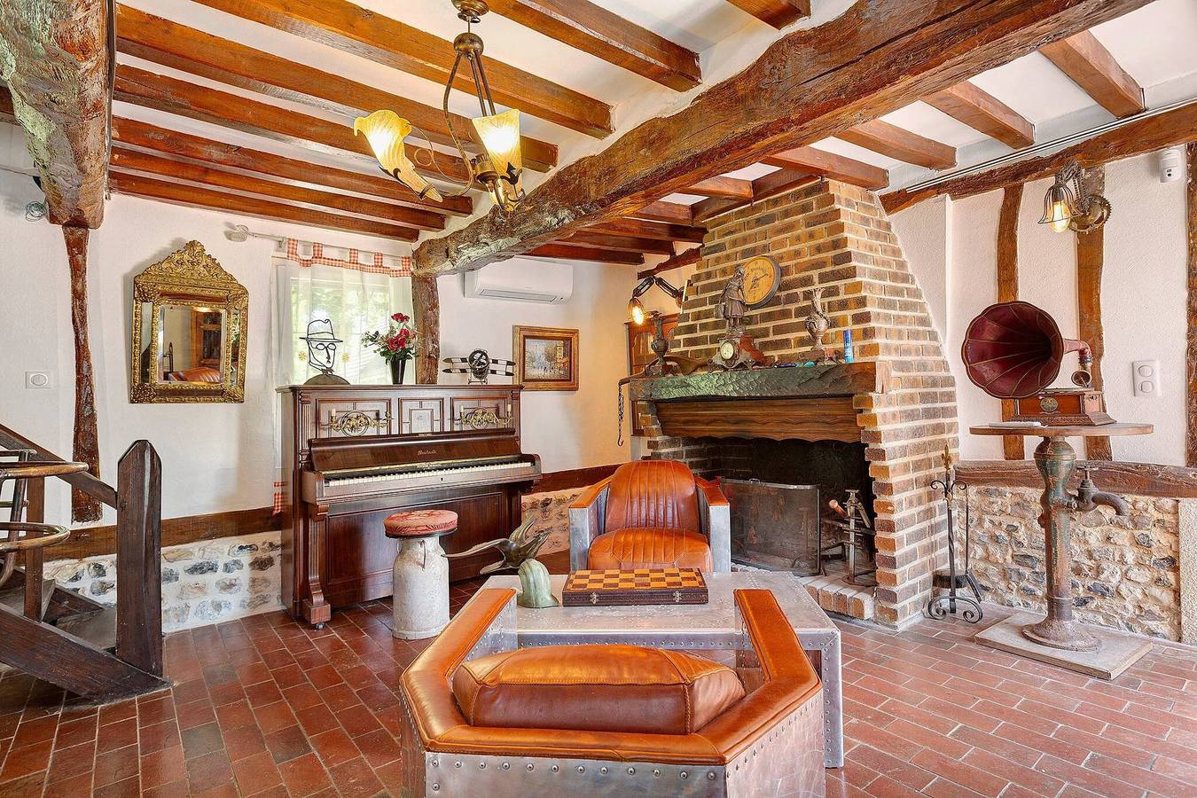 Maison Normandy: villa met spa, zwembad, jacuzzi en tennis in Normandië in Lieurey, Bernay en omgeving