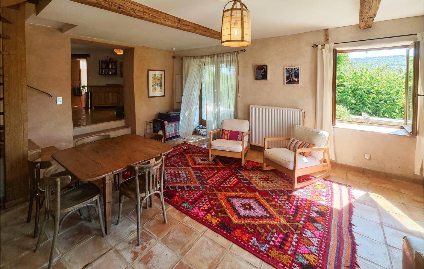 Appartement de 180m2 avec parking, TV, piscine et Internet in La Vacquerie-et-Saint-Martin-de-Castries, Région de Lodève