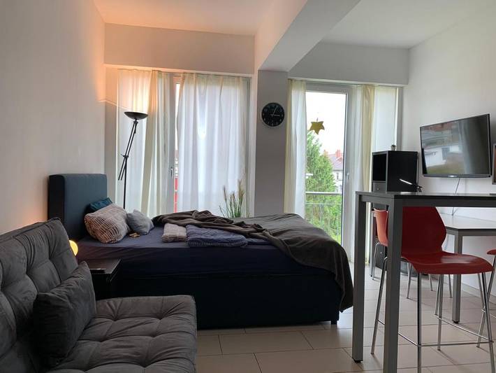 Apartament wakacyjny dla 4 osób, z widok i ogród w Karlsruhe
