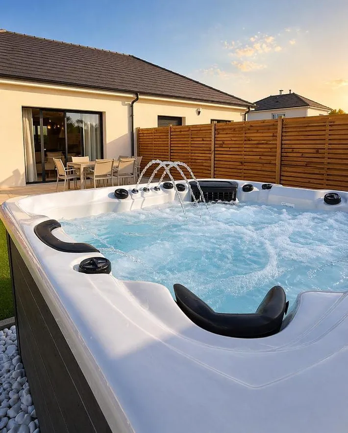 Maison de vacances pour 6 personnes, avec jacuzzi et jardin - 1