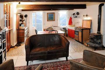Gîte pour 3 personnes, avec balcon à Saorge