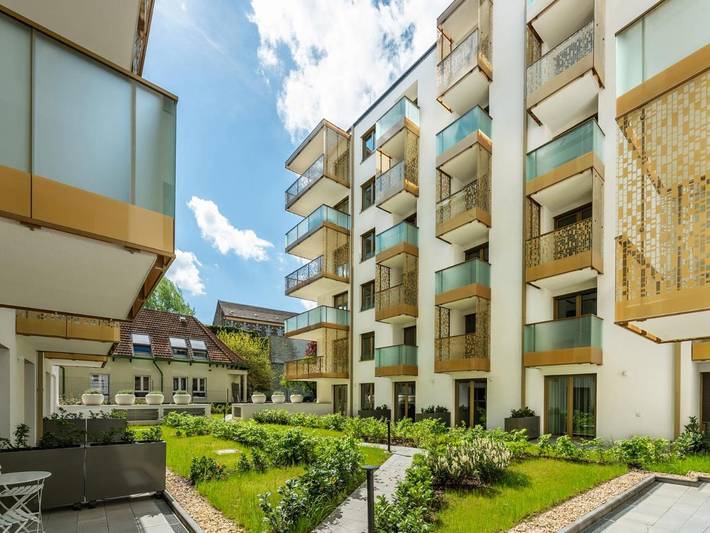 Apartahotel para 2 personas, con jardín en Budapest