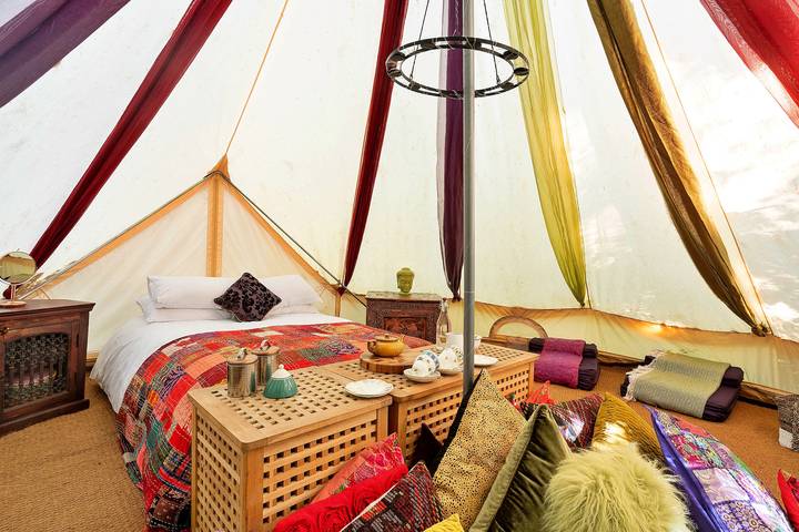 Bedouin Bell Tent in Hampshire