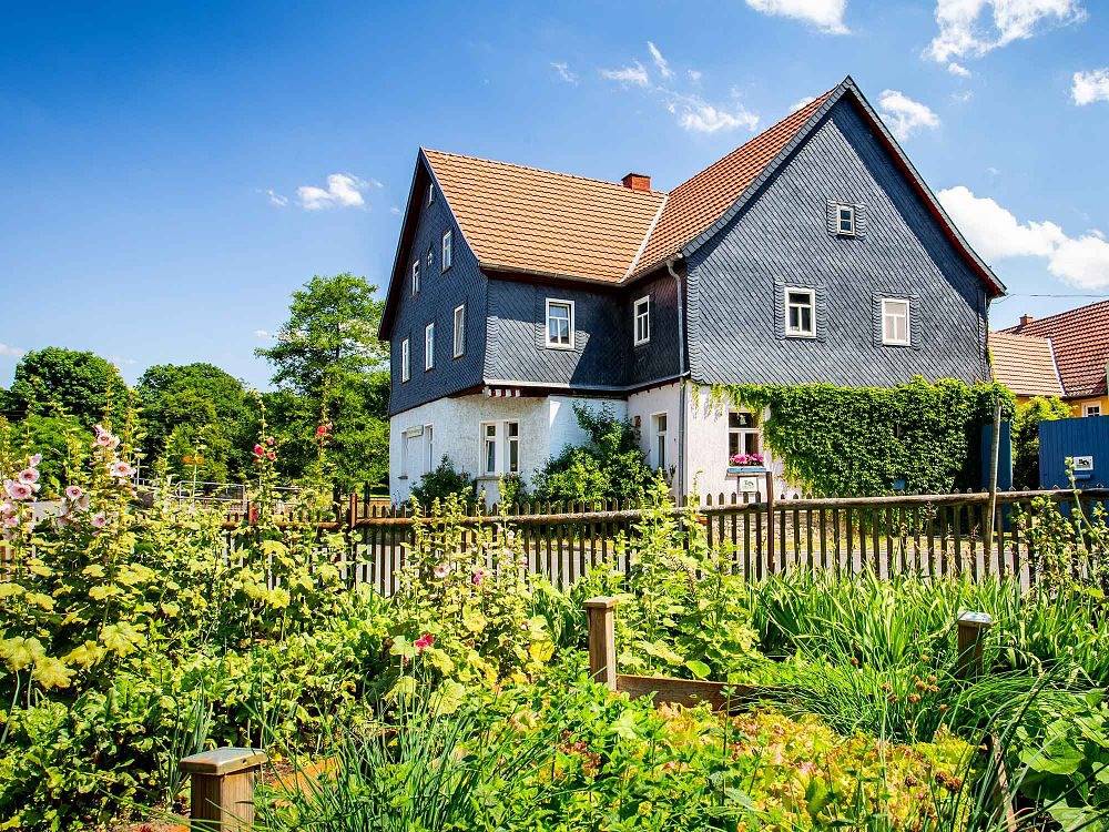 Ganze Ferienwohnung, Brückenhof Rohna - Kälberstall in Harth-Pöllnitz, Region Greiz