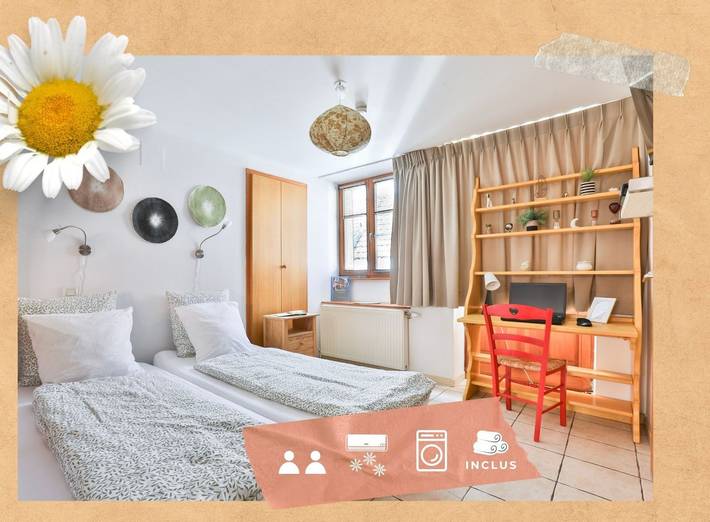 Gîte pour 2 personnes, animaux acceptés - 1