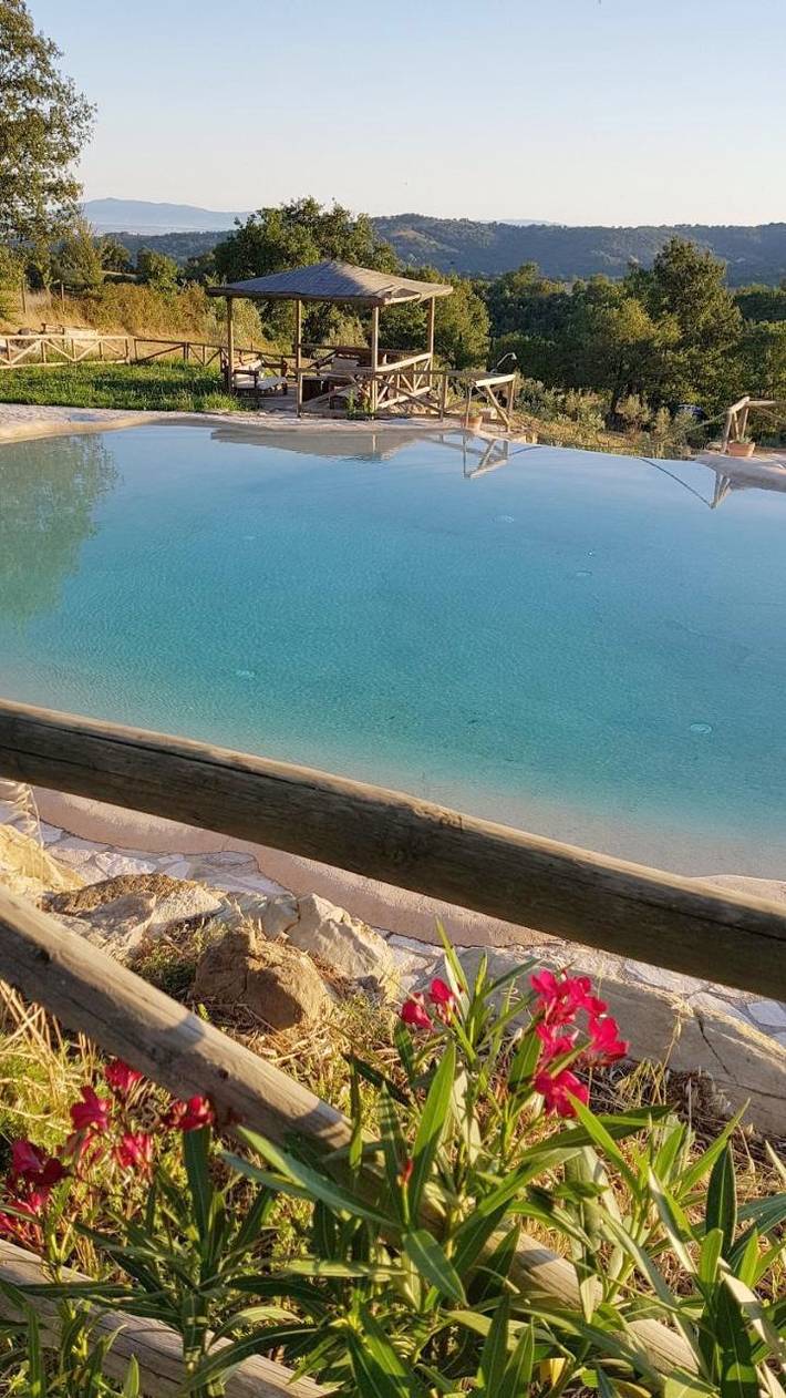 Chambre d’hôte pour 4 personnes, avec jardin ainsi que vue et piscine en Toscane - 2