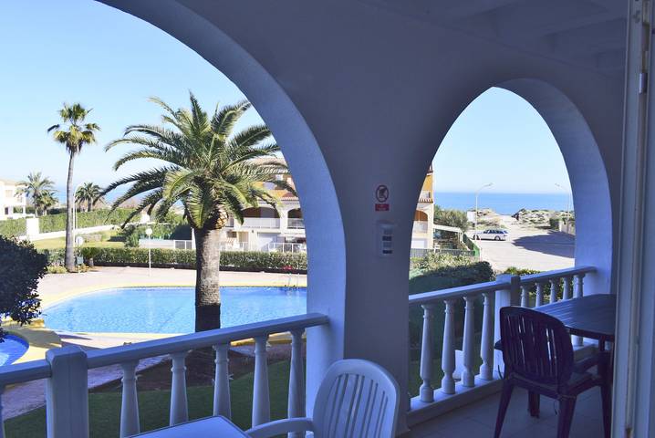 Ferienwohnung für 5 Personen, mit Garten und Kinderpool sowie Terrasse in Oliva - 3