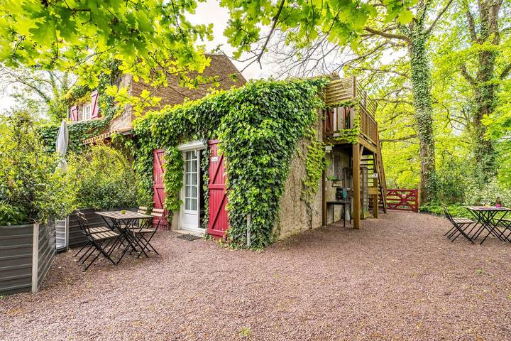 Gîte pour 4 personnes, avec Jardin