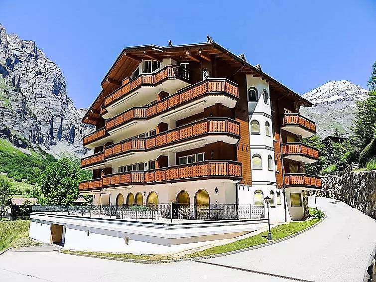 Ganze Wohnung, 3 Zimmer 4 Personen in Leukerbad, Leukerbad & Umgebung