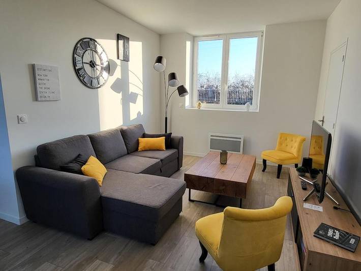 Appartement de vacances pour 8 personnes, avec jardin