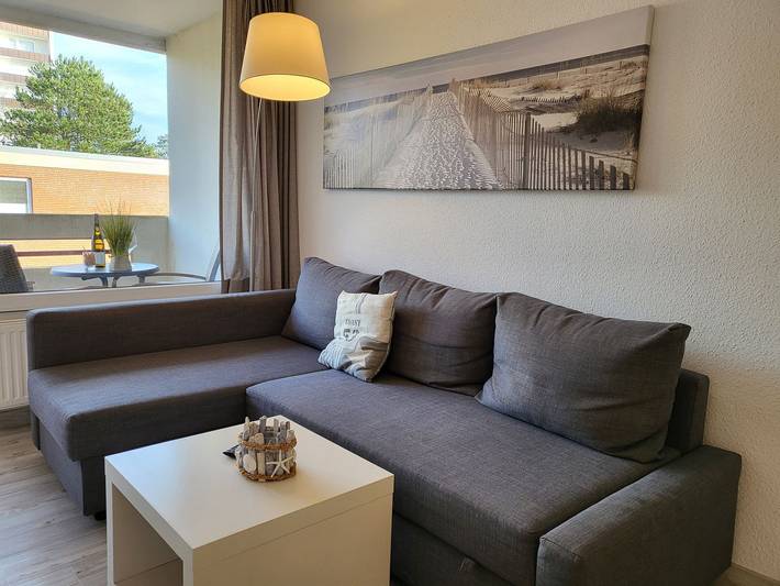 Ferienwohnung für 2 Personen, mit Balkon in St. Peter-Ording