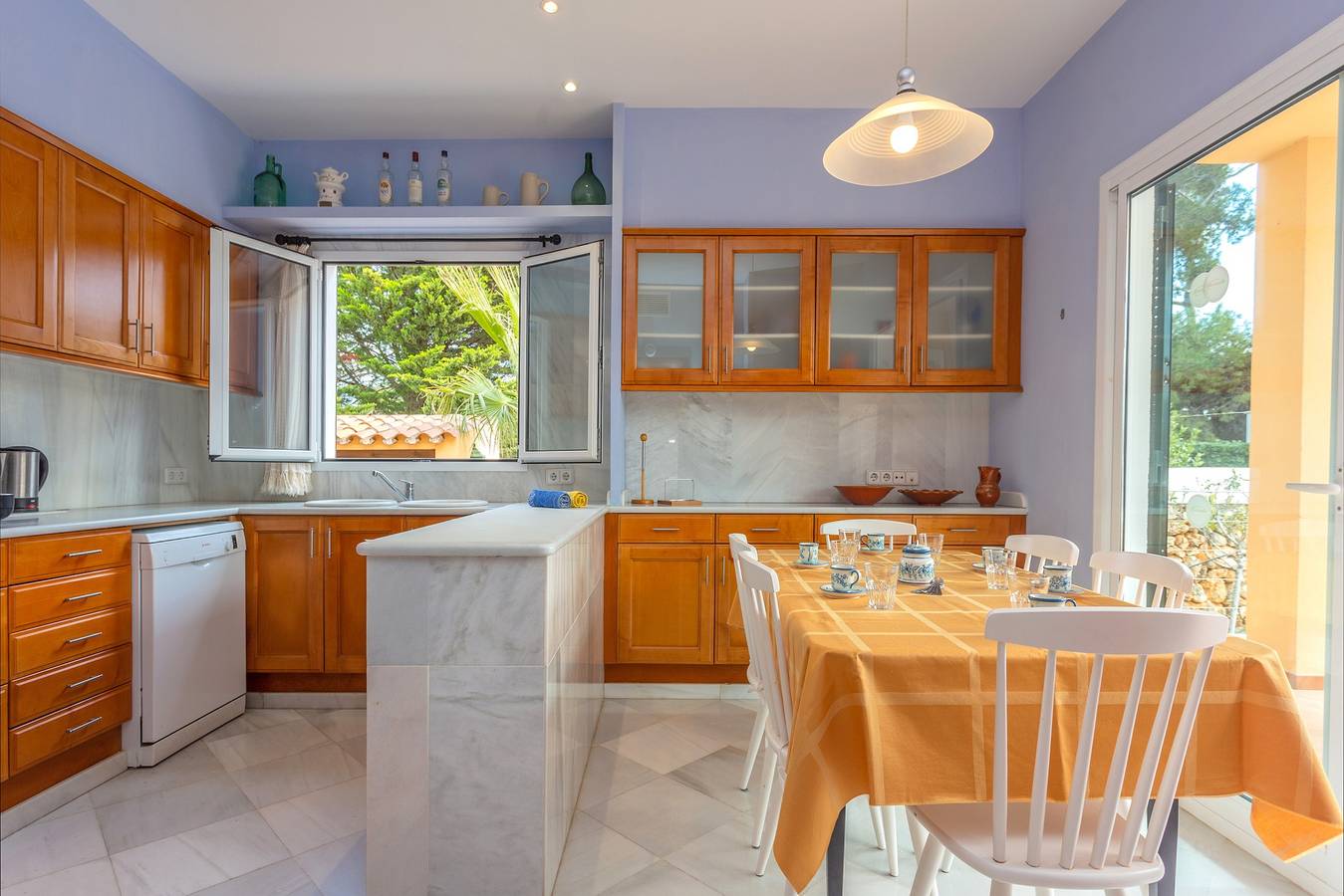 Chalet Villa Francisca cerca del mar con piscina privada Wi-Fi in Sa Caleta (Menorca), Ciudadela