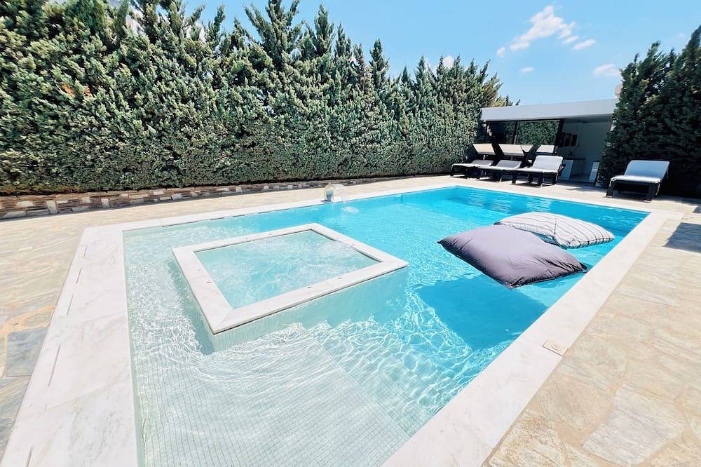 Olivujoj - Private Pool Villa with Detached Pool House & Bbq in Athenian Riviera in Anavyssos, Regionalbezirk Ostattika