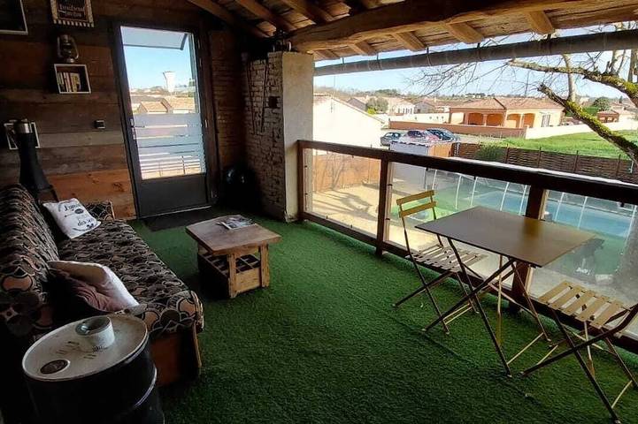 Gîte pour 4 personnes, avec terrasse et jardin à Montech - 3