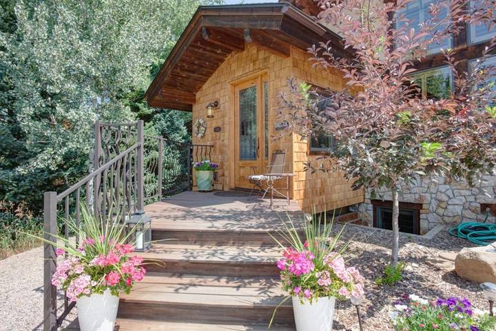 Alojamiento y desayuno para 2 personas, con vistas y jardín en Colorado