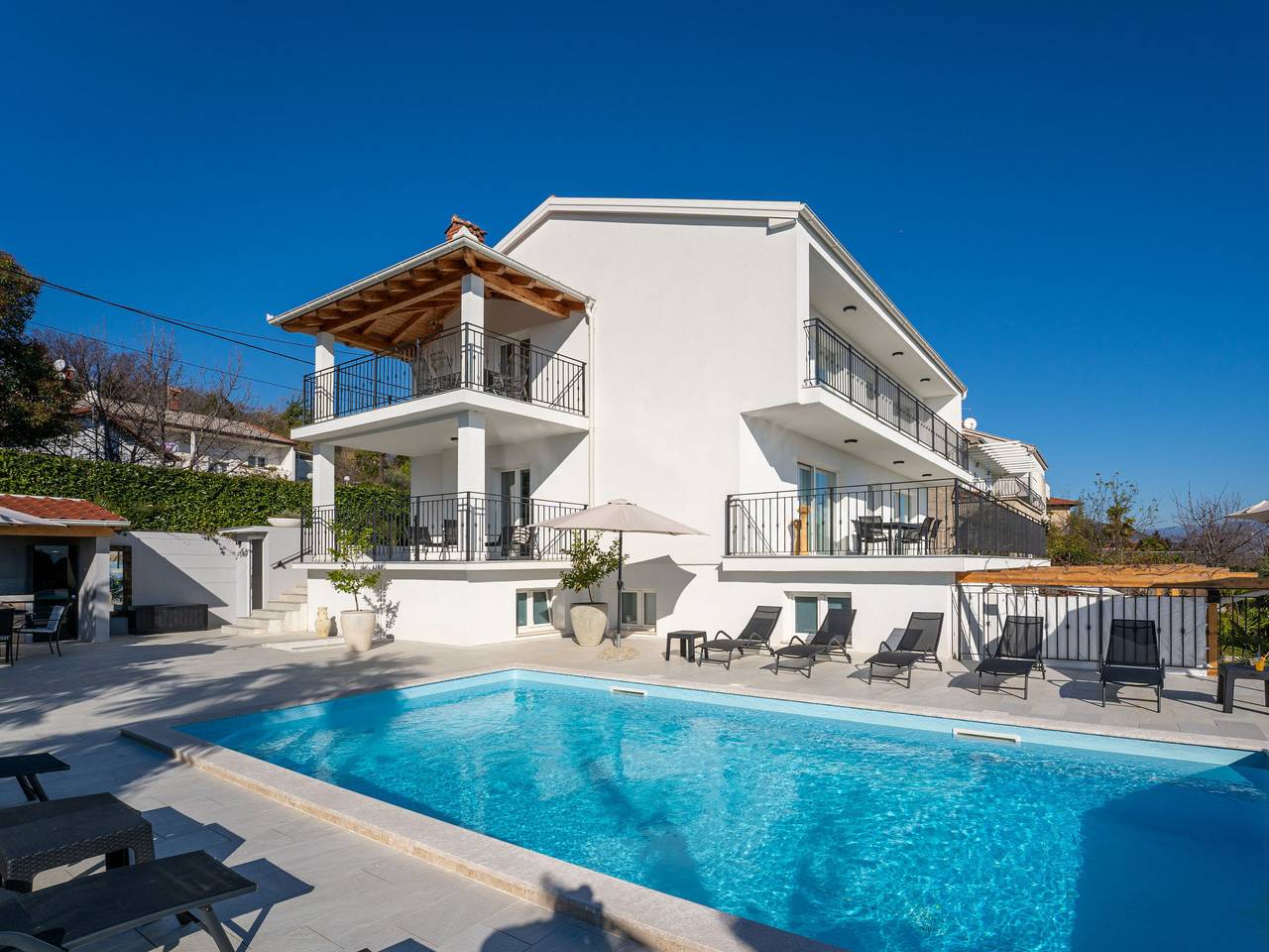 Ganze Wohnung, Villa Palma in Lovran, Opatija Riviera