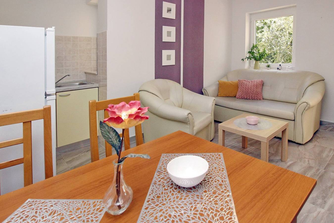 Ganze Wohnung, Charmante Wohnung Brnic Nr. 2 - mit Balkon in Baska, Krk