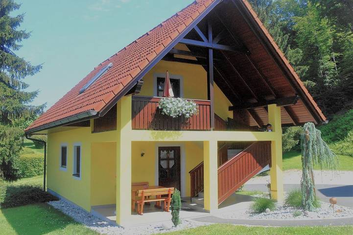 Chalet für 6 Personen, mit Garten
