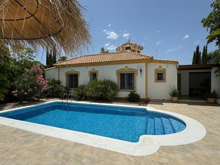 Casa rural para 6 personas, con vistas además de jardín y piscina, Se admiten mascotas en Mazarrón - 3