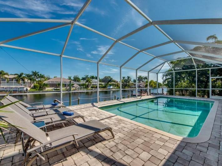 Location de vacances pour 6 personnes, avec terrasse à Cape Coral - 4