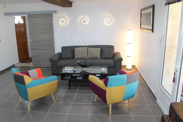 Gîte pour 5 personnes, avec jardin ainsi que terrasse et sauna à Saint-Germain-du-Bois - 4