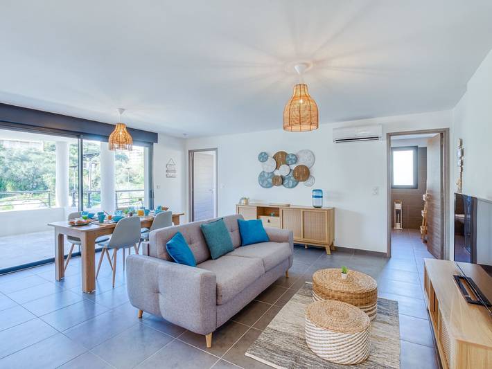 Appartement de vacances pour 4 personnes, avec terrasse à Porto-Vecchio