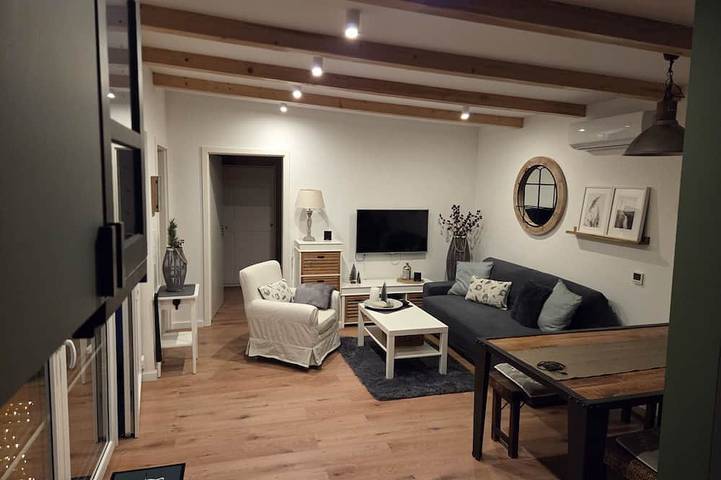 Bungalow für 4 Personen, mit Terrasse und Garten am Salzhaff