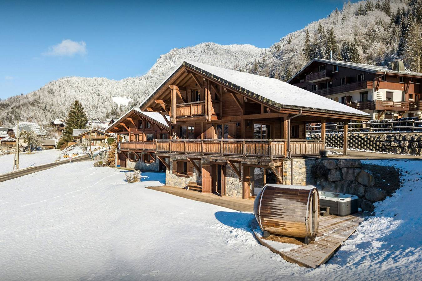Morzine chalet for 8 with spa and sauna - Ovo Network in Saint-Jean-d'Aulps, Les Portes du Soleil