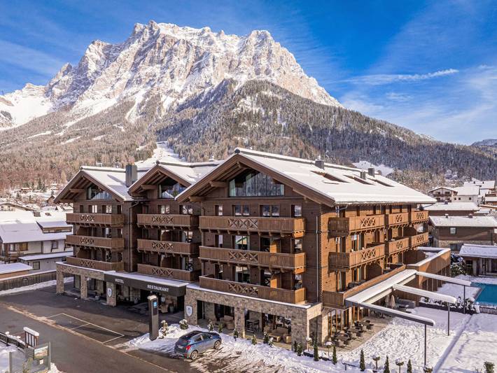 Chalet voor 8 personen, met balkon en sauna in Ehrwald