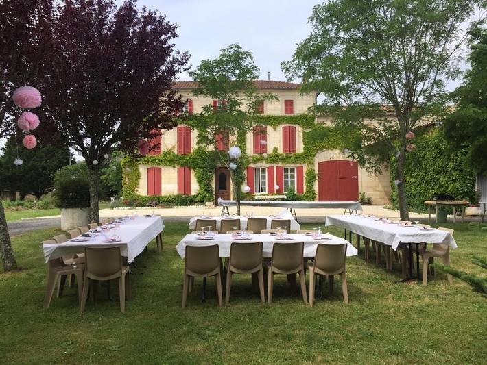 Location de vacances pour 15 personnes, avec terrasse ainsi que vue et jardin à Rouffignac - 3