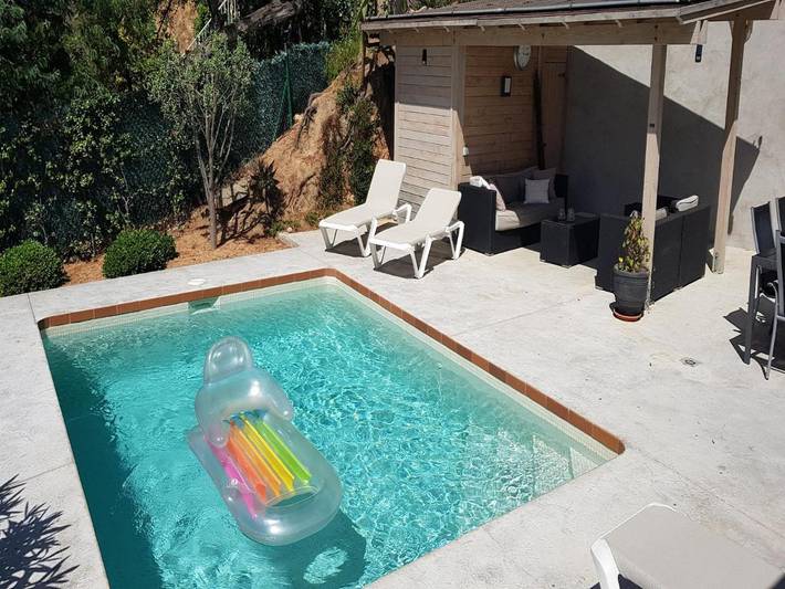 Casa rural para 7 personas, con jardín y piscina en Sant Feliu de Guíxols
