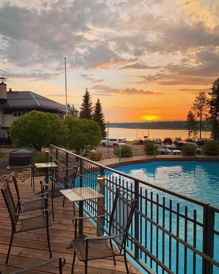 Ferienhaus für 6 Personen, mit Ausblick und Sauna sowie Garten und Pool in Finnland