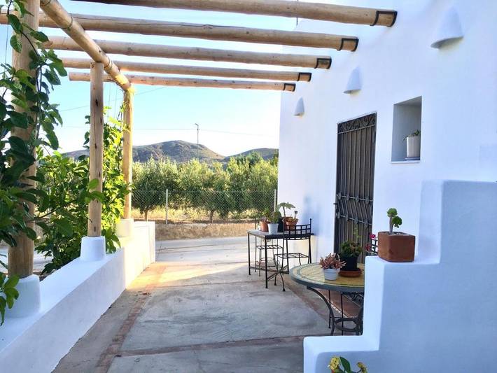 Casa rural para 6 personas, con jardín y vistas, Se admiten mascotas en Níjar - 3