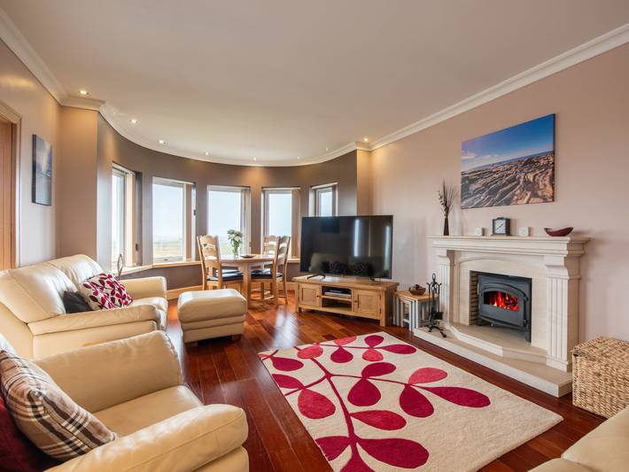 Ferienhaus für 13 Personen, mit Terrasse und Garten sowie Sauna und Ausblick in Schottland - 4