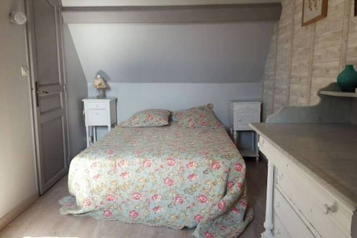 Le Cottage, Country house 15 minutes from the beaches of Deauville in Sainte-Famille-en-Auge, Lisieux (Região)
