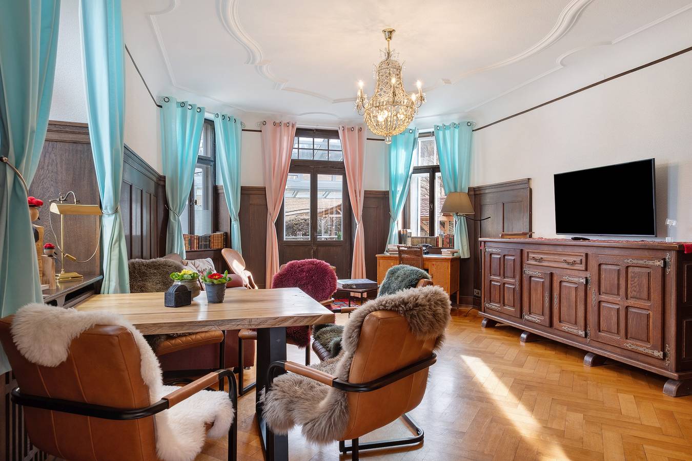 Ganze Wohnung, Ferienwohnung 'Uwe's Stube' mit gemeinsamer Terrasse, gemeinsamem Garten und Wi-Fi in Suedlicher Schwarzwald, Lenzkirch