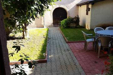 Gîte pour 8 personnes, avec balcon et jardin à Soultz-Haut-Rhin